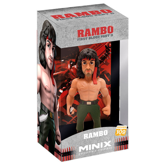 Imagen 1 de Figura Minix Rambo 12Cm