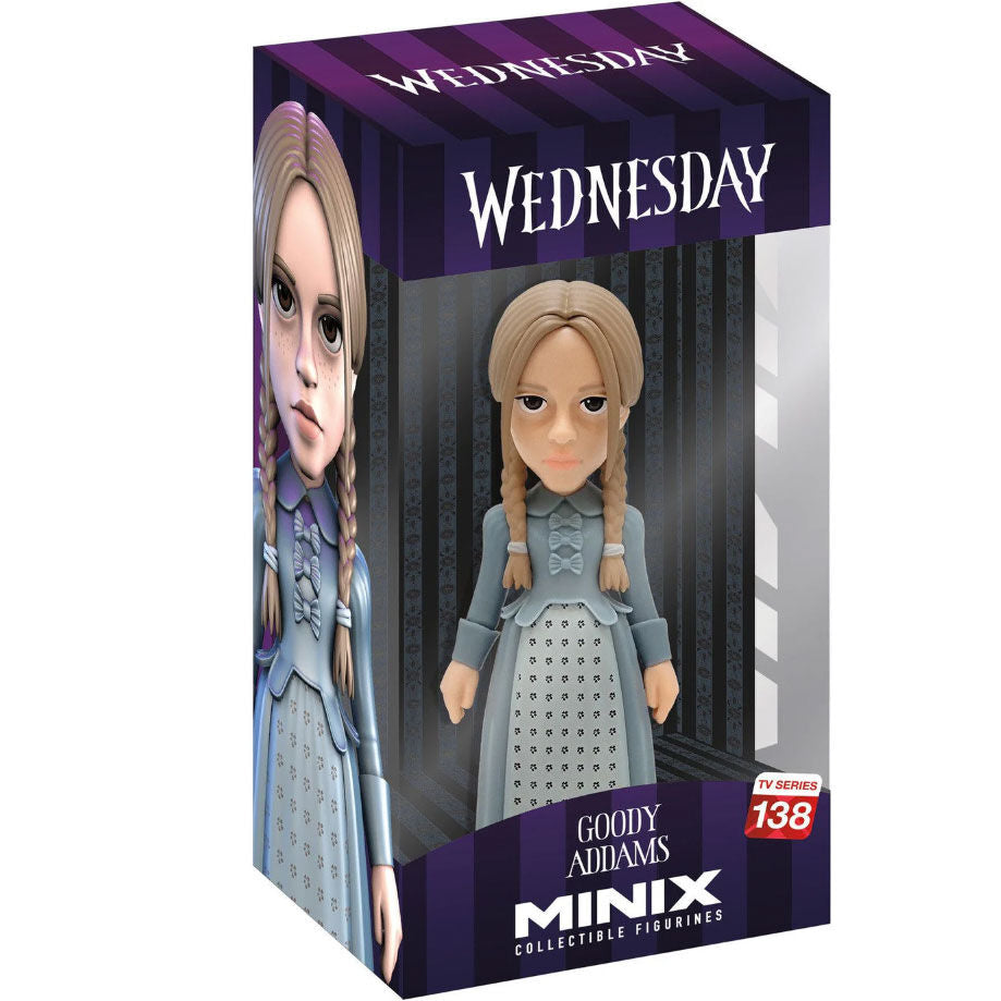 Imagen de Figura Minix Goody Adams Miercoles 12Cm parte de nuestra colección en Espadas y más, sitio oficial.