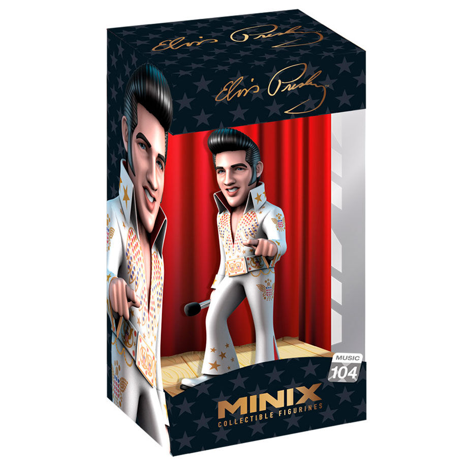 Imagen 1 de Figura Minix Elvis Presley 12Cm