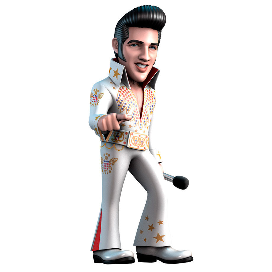 Imagen 2 de Figura Minix Elvis Presley 12Cm