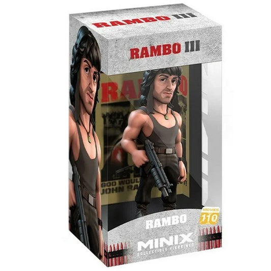 Imagen 1 de Figura Minix Rambo 3 12Cm