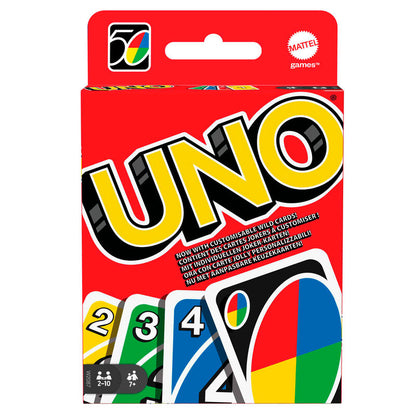 Imagen de Juego Cartas Uno Classic parte de nuestra colección en Espadas y más, sitio oficial.