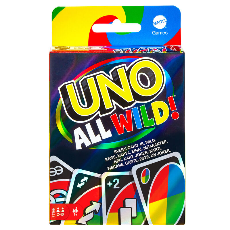 Imagen 1 - Juego Cartas Uno All Wild!