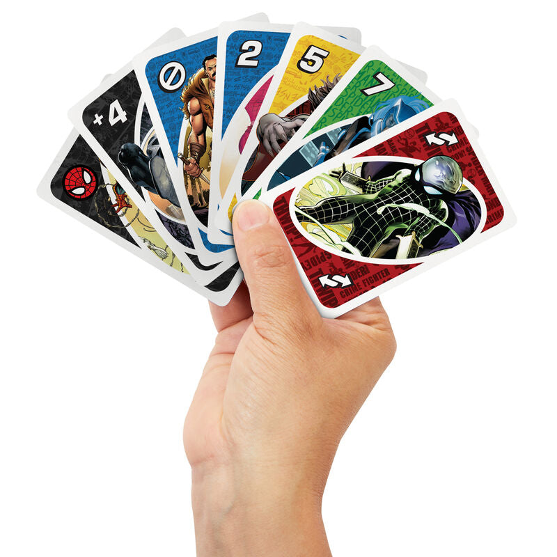 Imagen 3 de Juego Cartas Uno Spiderman Marvel