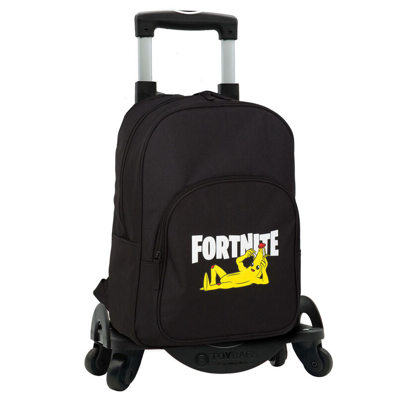 Imagen 1 de Mochila Crazy Banana Fortnite + Carro Toybags 41Cm