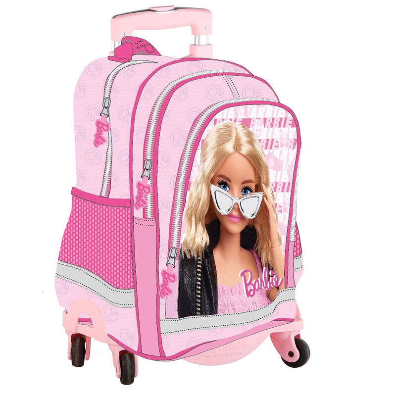 Imagen 1 de Mochila Fashion Barbie + Carro Toybags 41,5Cm