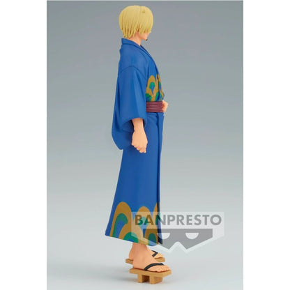 Imagen 1 de Figura Sanji Wanokuni Yukata Grandline Series One Piece 17Cm