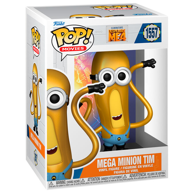 Imagen 1 de Figura Pop Gru Mi Villano Favorito 4 Mega Minion Tim