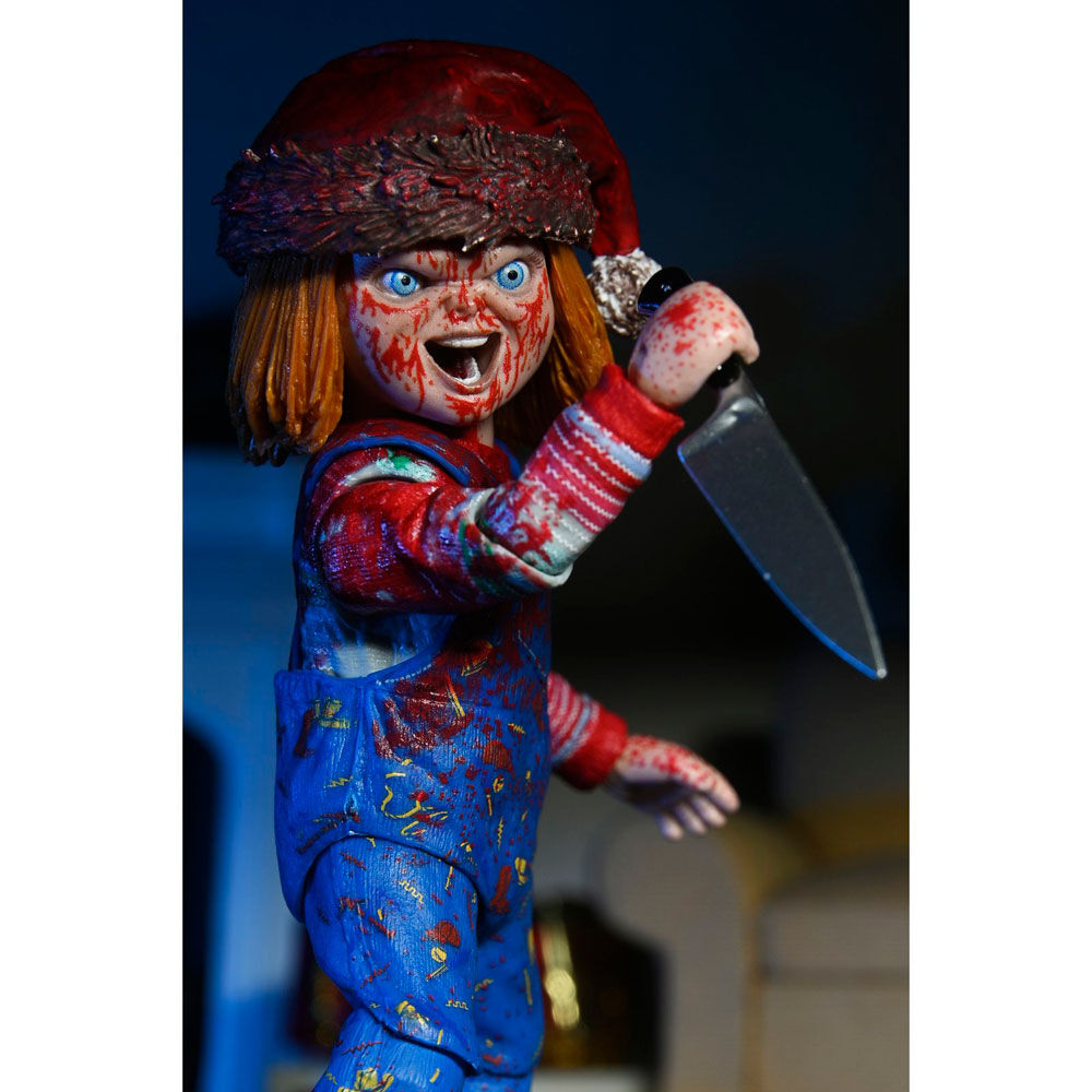 Imagen 3 - Figura Ultimate Chucky Holiday Chucky 18Cm