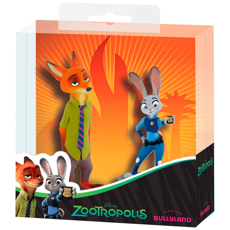 Imagen 1 de Blister 2 Figuras Zootropolis Disney