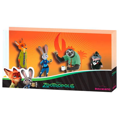 Imagen 1 de Blister 4 Figuras Zootropolis Disney