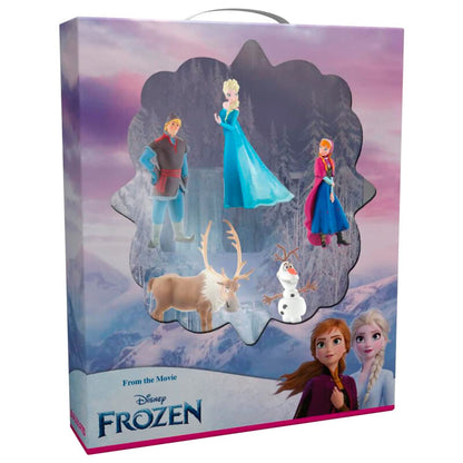 Imagen 1 de Blister 5 Figuras Frozen Disney