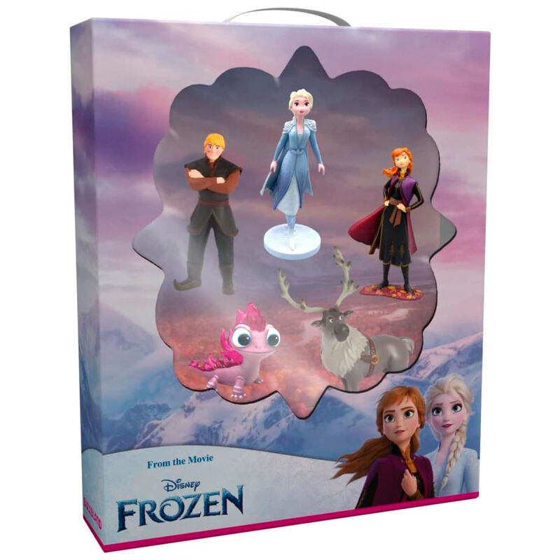 Imagen 1 de Blister 5 Figuras Frozen Disney 2