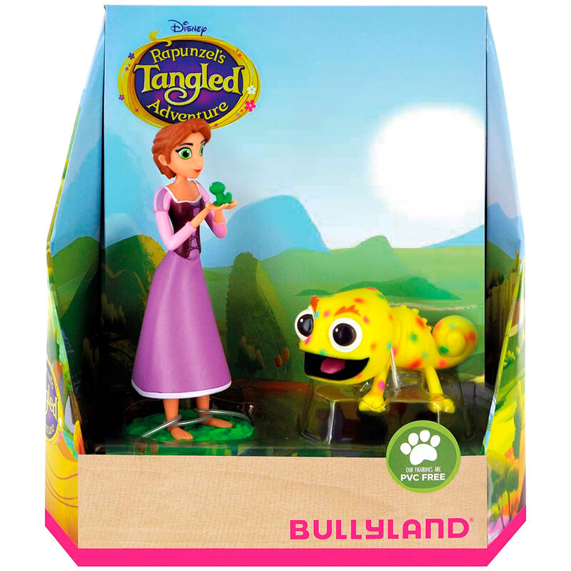 Imagen 1 - Blister 2 Figuras Rapunzel Disney