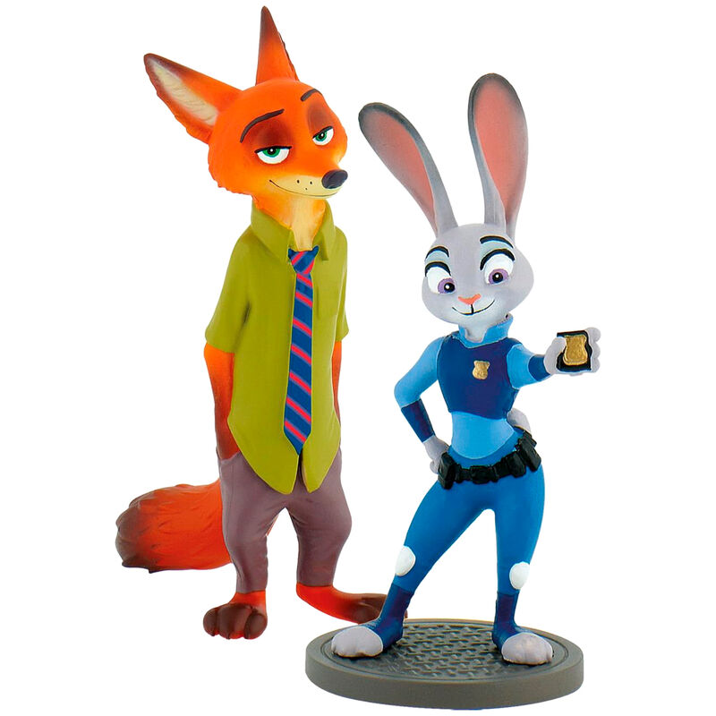 Imagen 2 de Blister 2 Figuras Zootropolis Disney