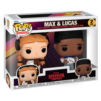 Imagen 1 de Blister 2 Figuras Pop Stranger Things Max & Lucas