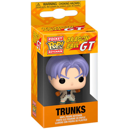 Imagen 1 de Llavero Pocket Pop Dragon Ball Gt Trunks &#38; Gill