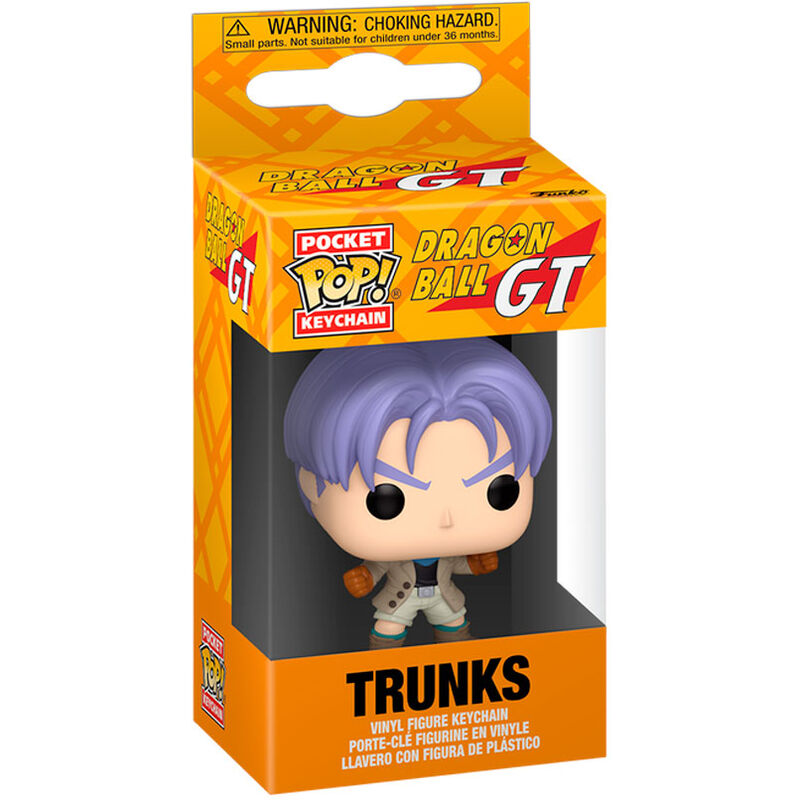 Imagen 1 de Llavero Pocket Pop Dragon Ball Gt Trunks & Gill