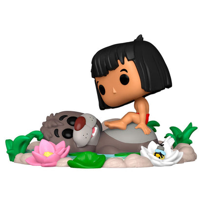 Imagen 2 de Figura Pop Moment Disney El Libro De La Selva Baloo &#38; Mowgli