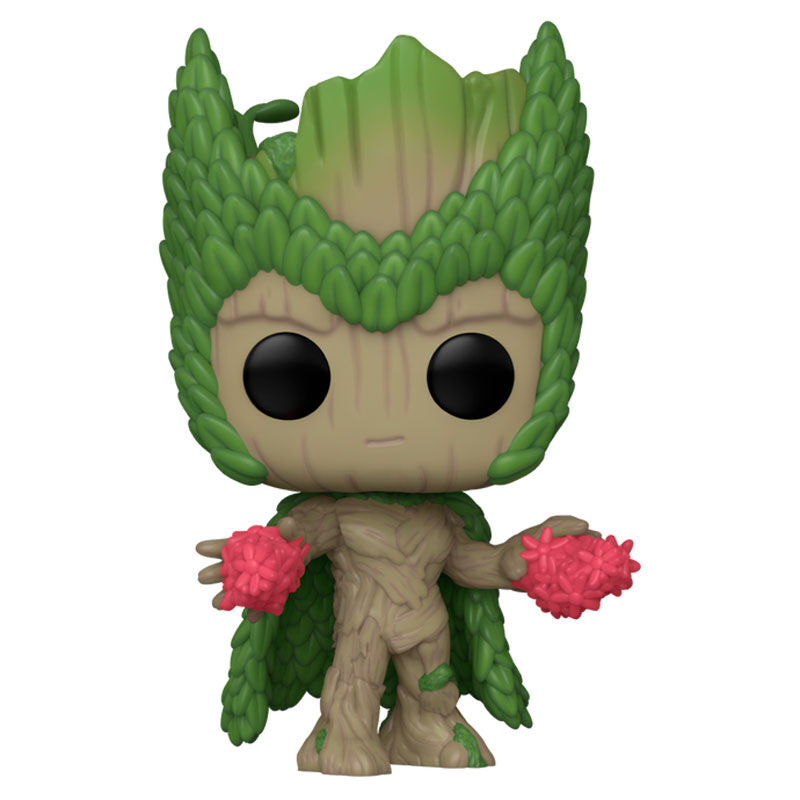 Imagen 2 de Figura Pop Marvel We Are Groot - Groot As Scarlet Witch