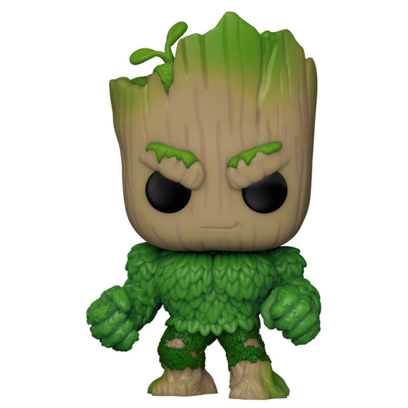 Imagen 2 de Figura Pop Marvel We Are Groot - Groot As Hulk