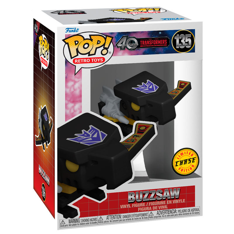 Imagen 1 - Figura Pop Transformers Generation 1 Laserbeak Chase
