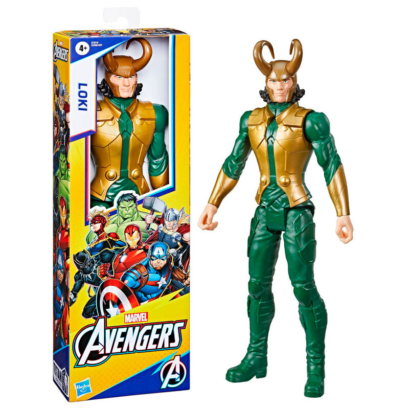 Imagen 1 - Figura Loki Deluxe Titan Hero Vengadores Avengers Marvel 30Cm