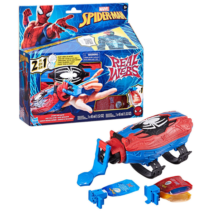 Imagen de Lanzador Aracnido Supremo Spiderman Marvel parte de nuestra colección en Espadas y más, sitio oficial.