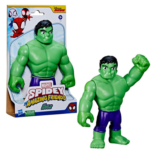 Imagen 1 de Figura Hulk Spidey Amazing Friends Marvel 22Cm