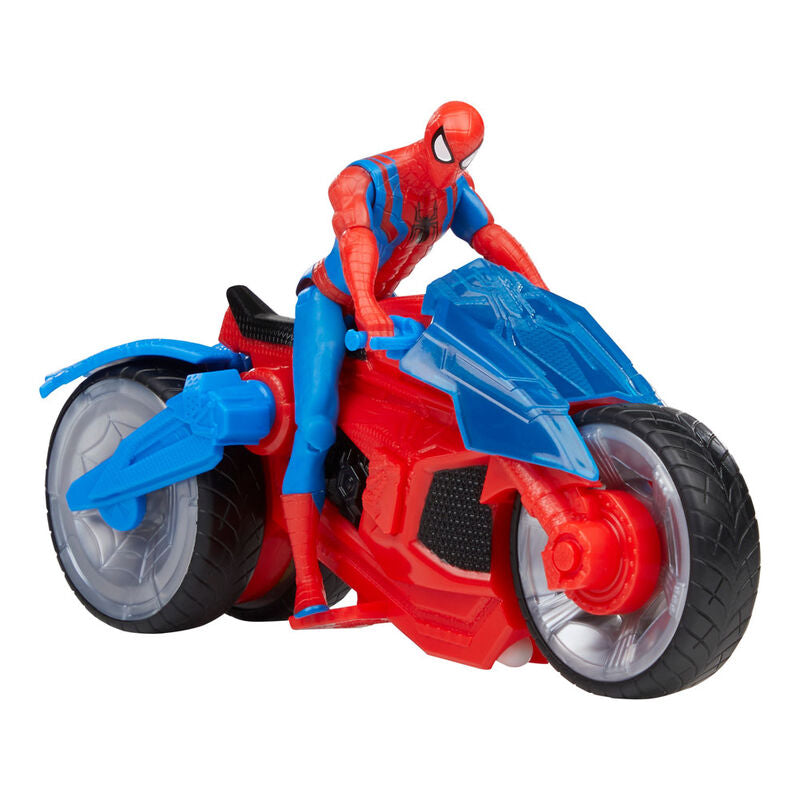 Imagen 2 de Figura Spiderman + Vehiculo Spiderman Marvel