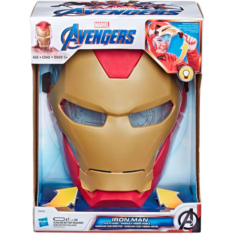 Imagen 3 de Mascara Iron Man Vengadores Avengers Marvel
