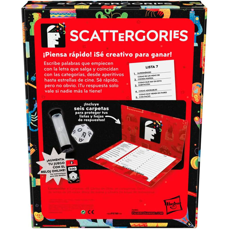 Imagen 4 de Juego Mesa Scattergories Español