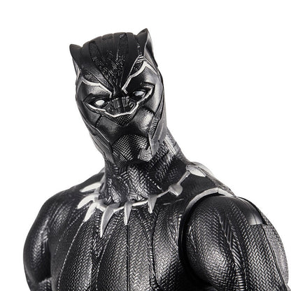 Imagen 4 de Figura Black Panther Deluxe Titan Hero Vengadores Avengers Marvel 30Cm