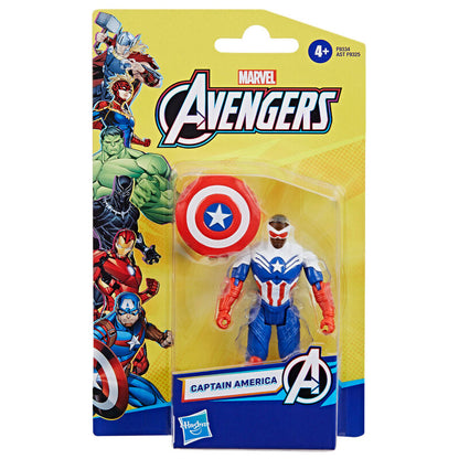 Imagen 4 de Figura Capitan America Vengadores Avengers Marvel 10Cm