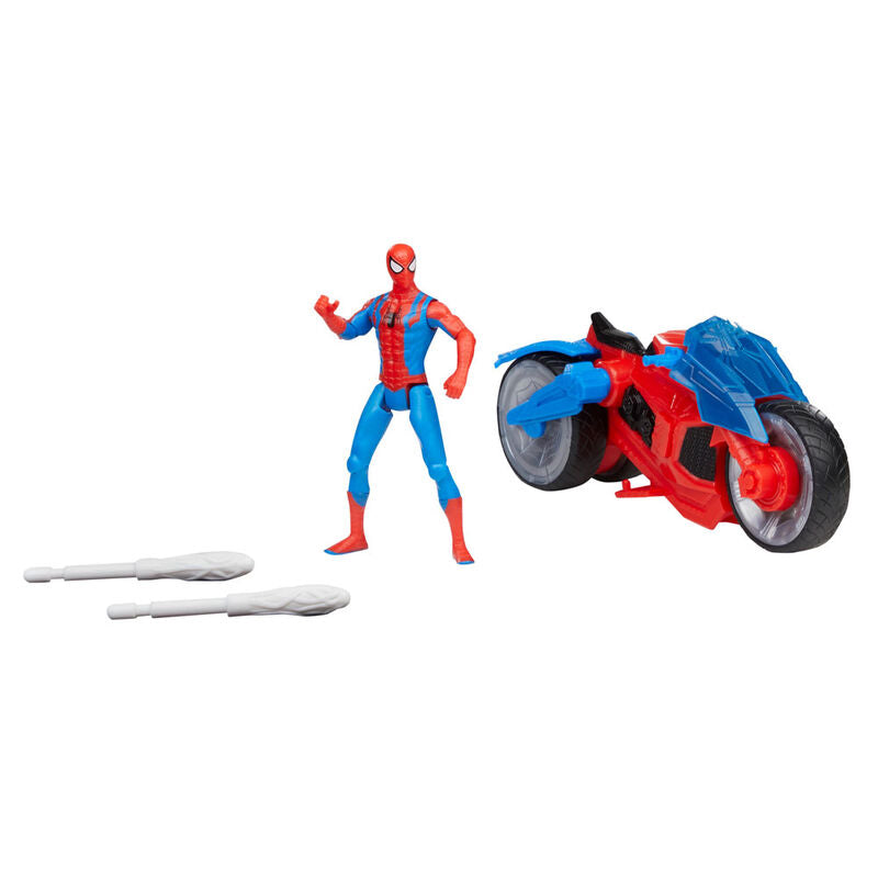 Imagen 4 de Figura Spiderman + Vehiculo Spiderman Marvel