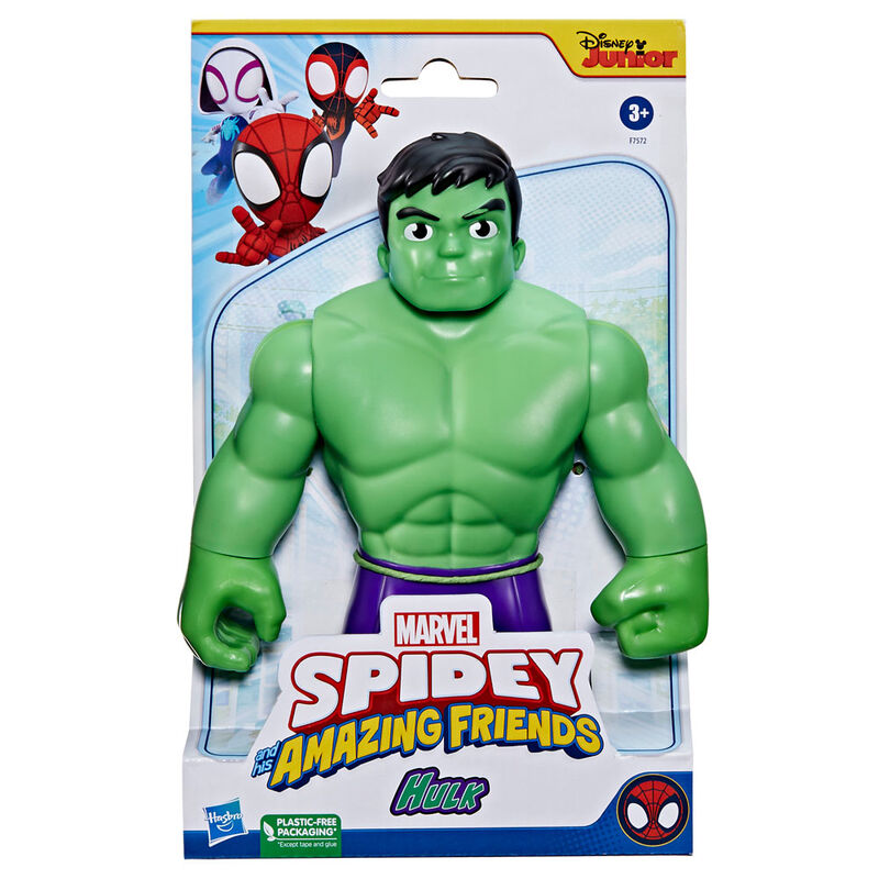 Imagen 4 - Figura Hulk Spidey Amazing Friends Marvel 22Cm