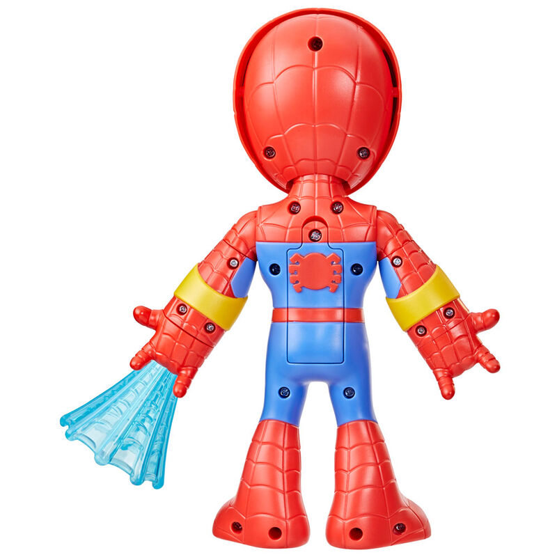 Imagen 4 - Figura Spidey Traje Electronico Spidey Amazing Friends Marvel 25Cm