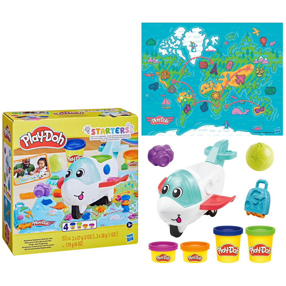 Imagen 1 - Primeras Creaciones Avion Play-doh