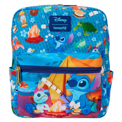 Imagen 1 de Mochila Nylon Camping Cuties Stitch Disney Loungefly 24Cm