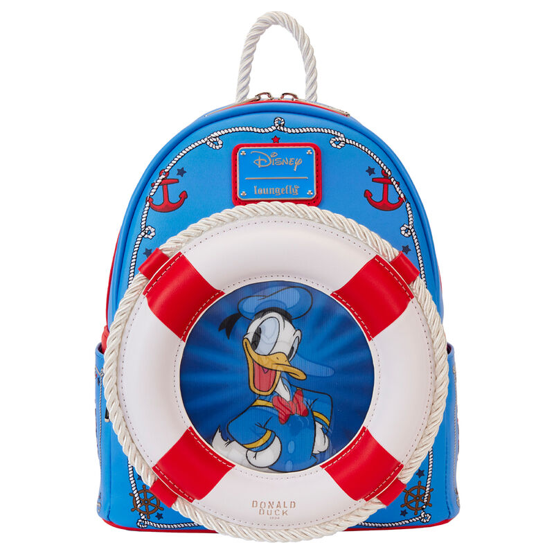 Imagen 1 - Mochila 90Th Anniversary Pato Donald Disney Loungefly 26Cm