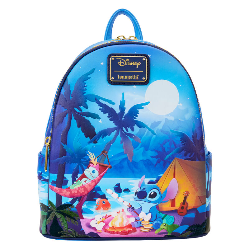 Imagen 1 - Mochila Camping Cuties Stitch Disney Loungefly 26Cm