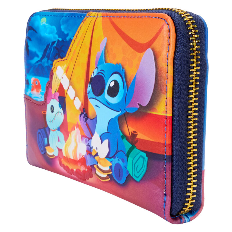 Imagen 2 de Cartera Camping Cuties Stitch Disney Loungefly