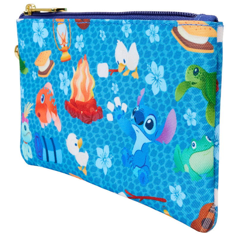 Imagen 2 de Cartera Nylon Camping Cuties Stitch Disney Loungefly