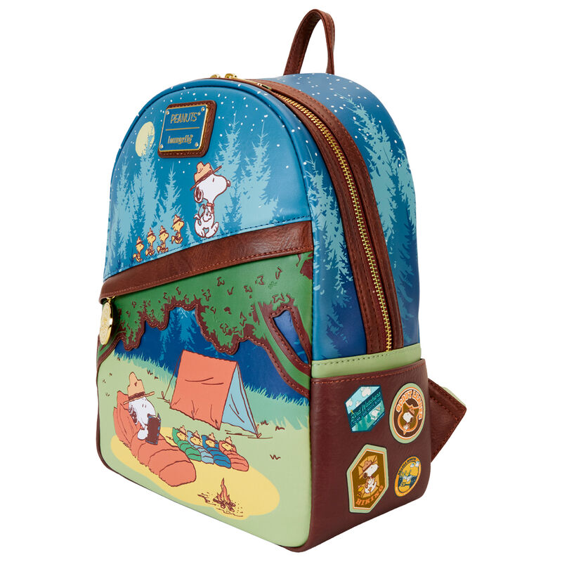 Imagen 2 de Mochila 50Th Anniversary Snoopy Loungefly 26Cm