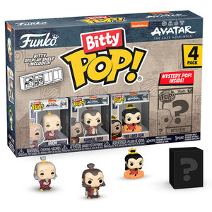 Imagen 1 - Blister 4 Figuras Bitty Pop Avatar The Last Airbender Iroh