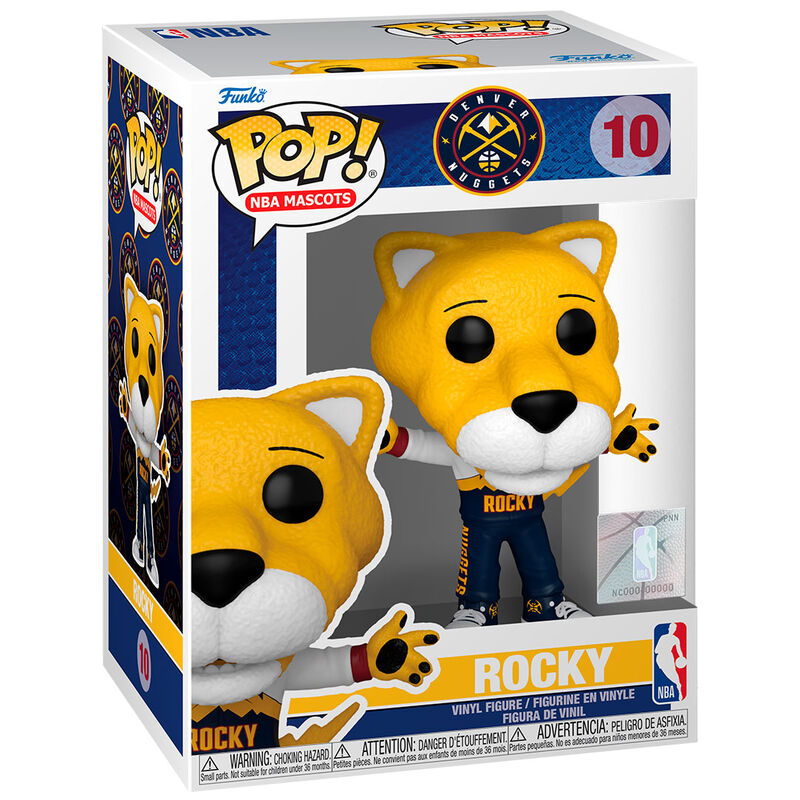 Imagen de Figura Pop Nba Denver Nuggets Rocky parte de nuestra colección en Espadas y más, sitio oficial.