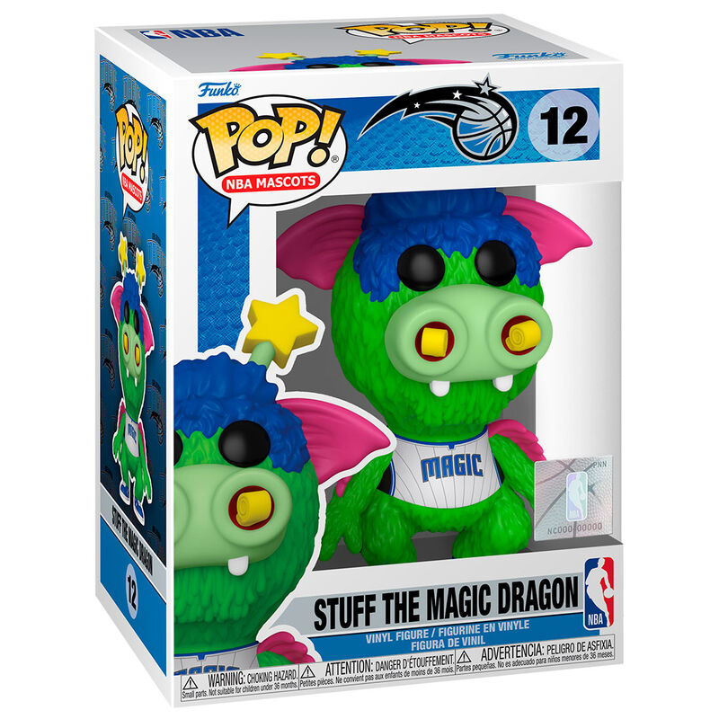 Imagen 1 de Figura Pop Nba Orlando Stuff The Magic Dragon