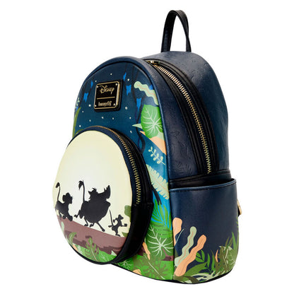 Imagen 3 de Mochila 30Th Anniversary Hakuna Matata Rey Leon Disney Loungefly 26Cm