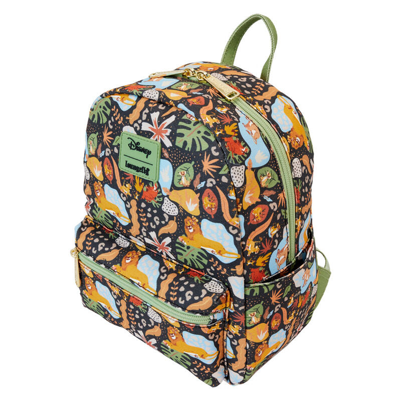 Imagen 3 de Mochila Silueta El Rey Leon Disney Loungefly 25Cm