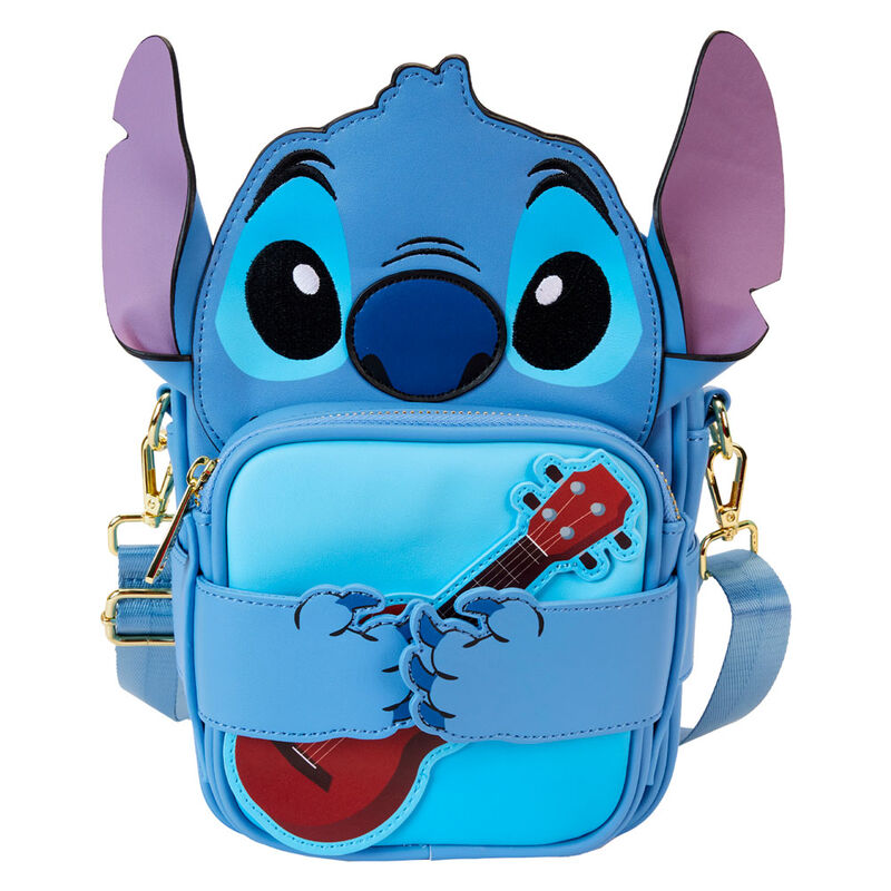 Imagen 4 de Bolso Bandolera + Monedero Camping Cuties Stitch Disney Loungefly